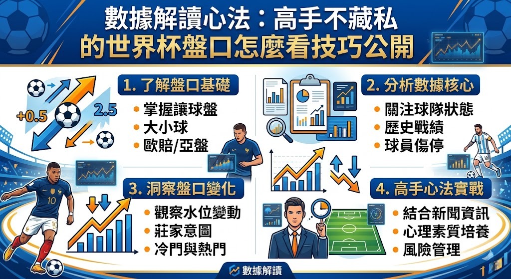 數據解讀心法：高手不藏私的世界杯盤口怎麼看技巧公開